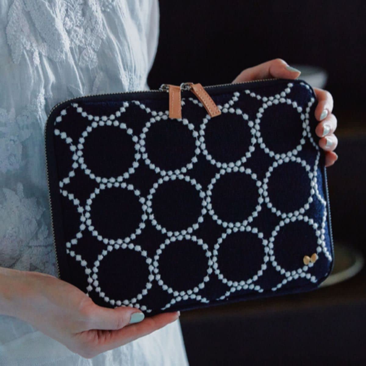 Amazon.co.jp: ミナペルホネン ほぼ日 おおきいひきだしポーチ  