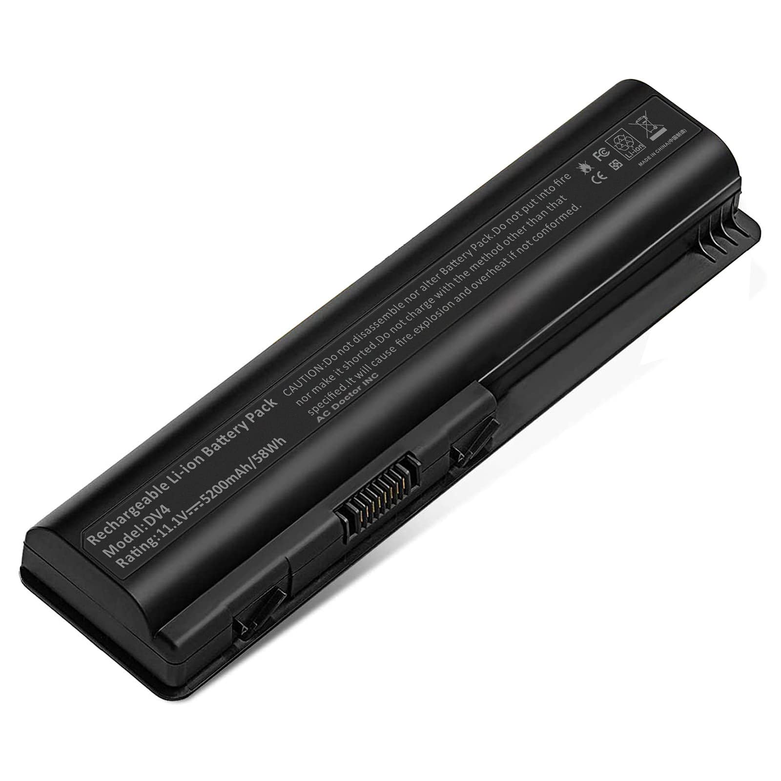 Spare 484170-001 484172-001 498482-001 484170-002 HSTNN-CB72 Battery for HP Pavilion DV4-2040US DV5-1010 CQ40 CQ45 CQ50 CQ60 EV06 KS524AA 462889-141 462890-542 484171-001 485041-001 497694-001