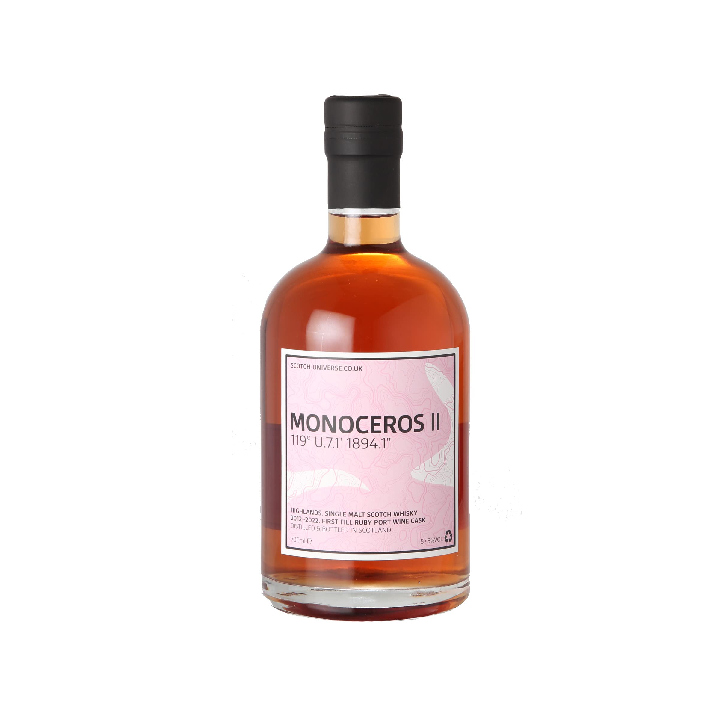Monoceros II 2012/2022-9 Jahre - 1st Fill Ruby Port Wine Cask - Scotch Universe