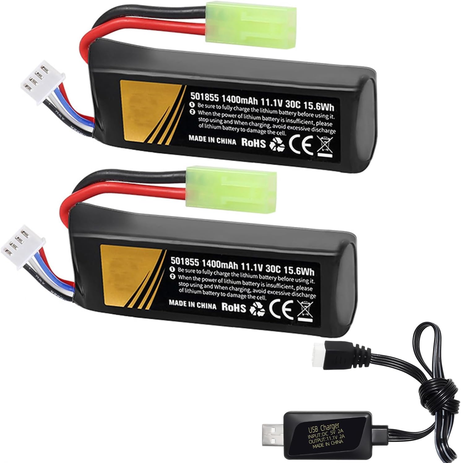 11.1v lipo Battery Airsoft 1400mAh Lipo Battery with Tamiya