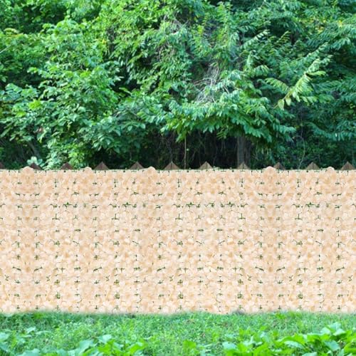 Ogrodzenie żywopłotu ze sztucznego bluszczu do dekoracji balkonu i ogrodu - panel chroniący przed słońcem i dźwiękochłonny