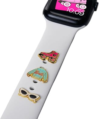 MobyFox Officially Licensed Watch Band Charms 3-pack, Compatible with Apple and Android watch bands watch band not included