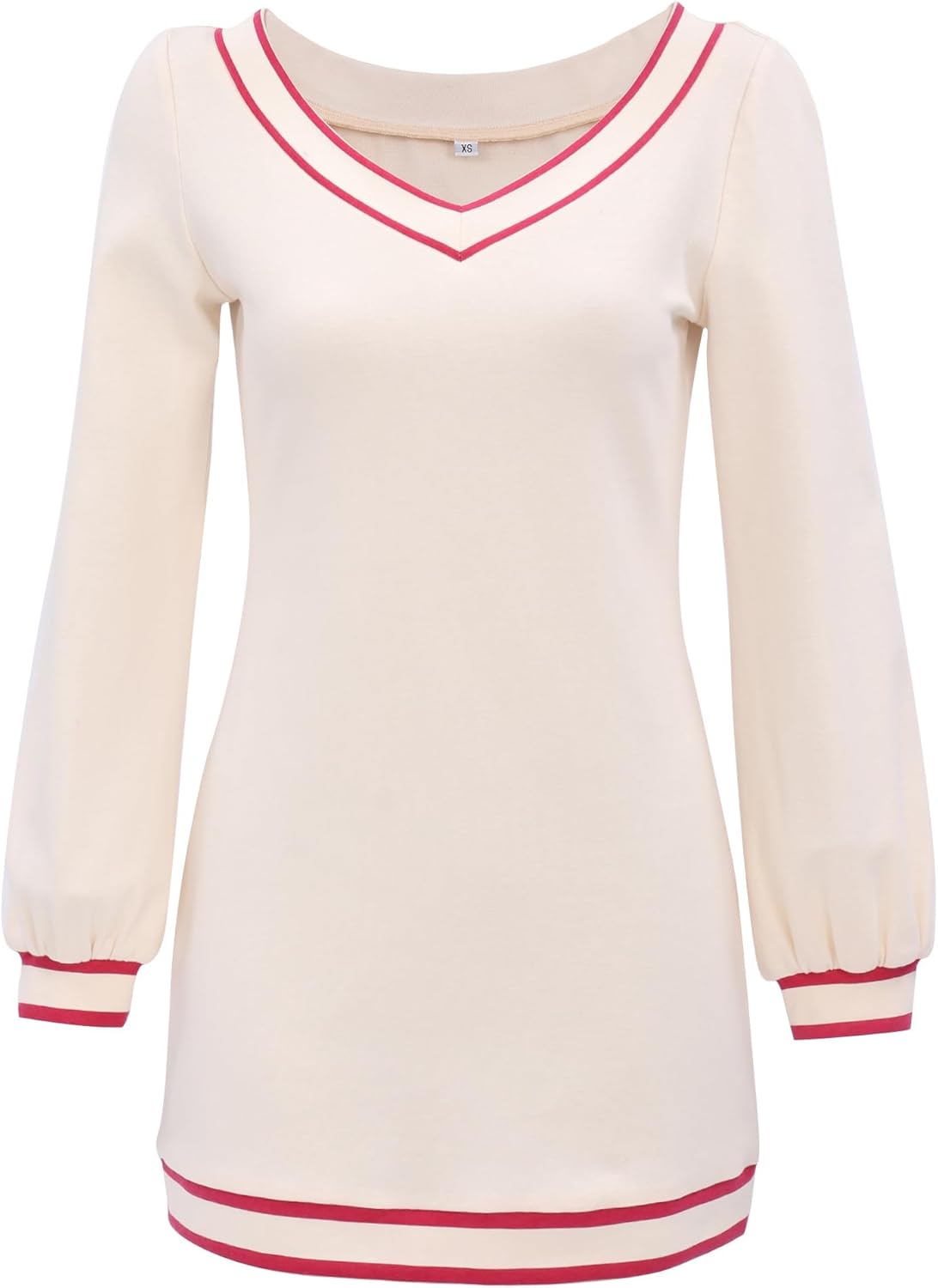 DAZCOS Anime Women Cosplay Costume Full Set Red Suit Jacket Uniform Knitted Dress for Adults Christmas Halloween Party - Image 7