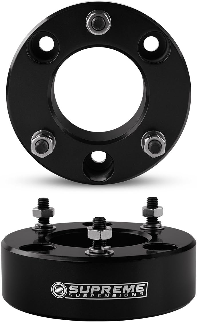 Supreme Suspensions - 3" Full Lift Kit for 2004-2022 Ford F-150 2WD - T6 Billet Aluminum Front Strut Spacers with Dual Pin Rear Lift Blocks and U-Bolts Lift Kit