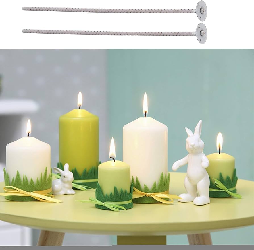 5 PZ STOPPINI Per Candela Nucleo Cotone Pre-cerato Per Fare Candele Fai - Foto 13