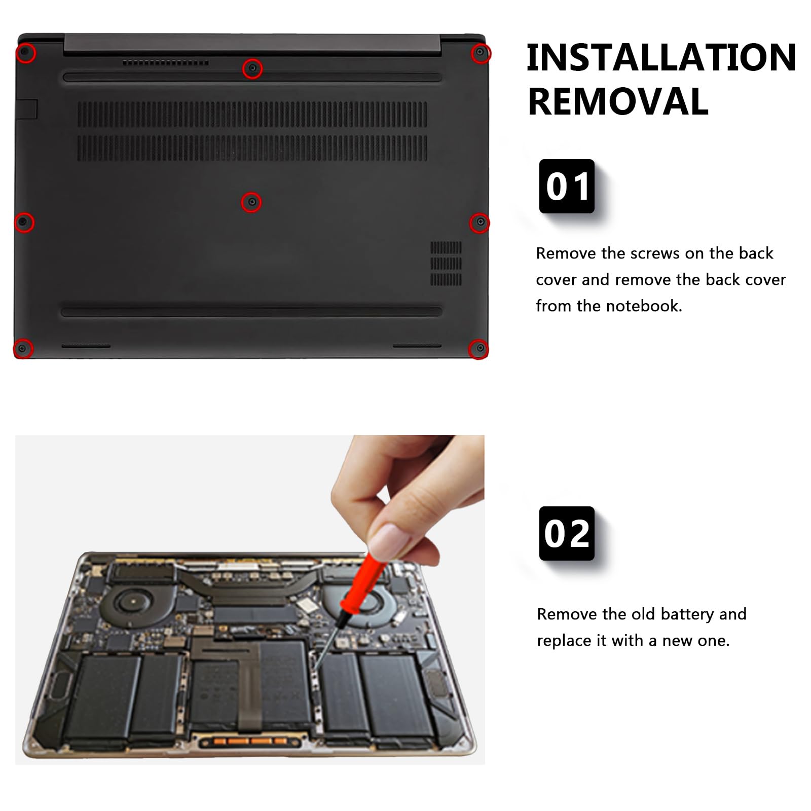 JHT2H 52Wh Laptop Akku Kompatibel mit Dell Latitude 7310 7410 Serie Notebook P34S P34S001 4V5X2 Y7HR3 35J09 HRGYV WY9MP XMV7T 009YYF 7CXN6 T3JWC XMT81 0YJ9RP XMV7T K36KR X825P YY3GJ 7.6V