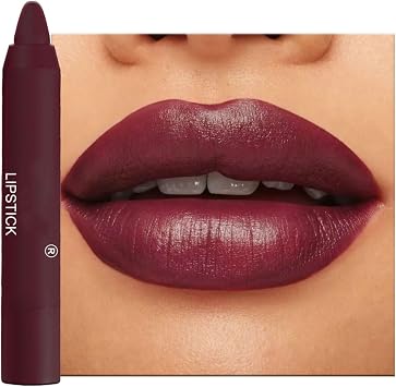 Matte Lip Pen, Tinted Balm Lipliner, Cherry Red Lip Stick, Non-stick Cup Lip Liner Pencil, High Pigmented Non-fading Lipsticks, Gifts for Women