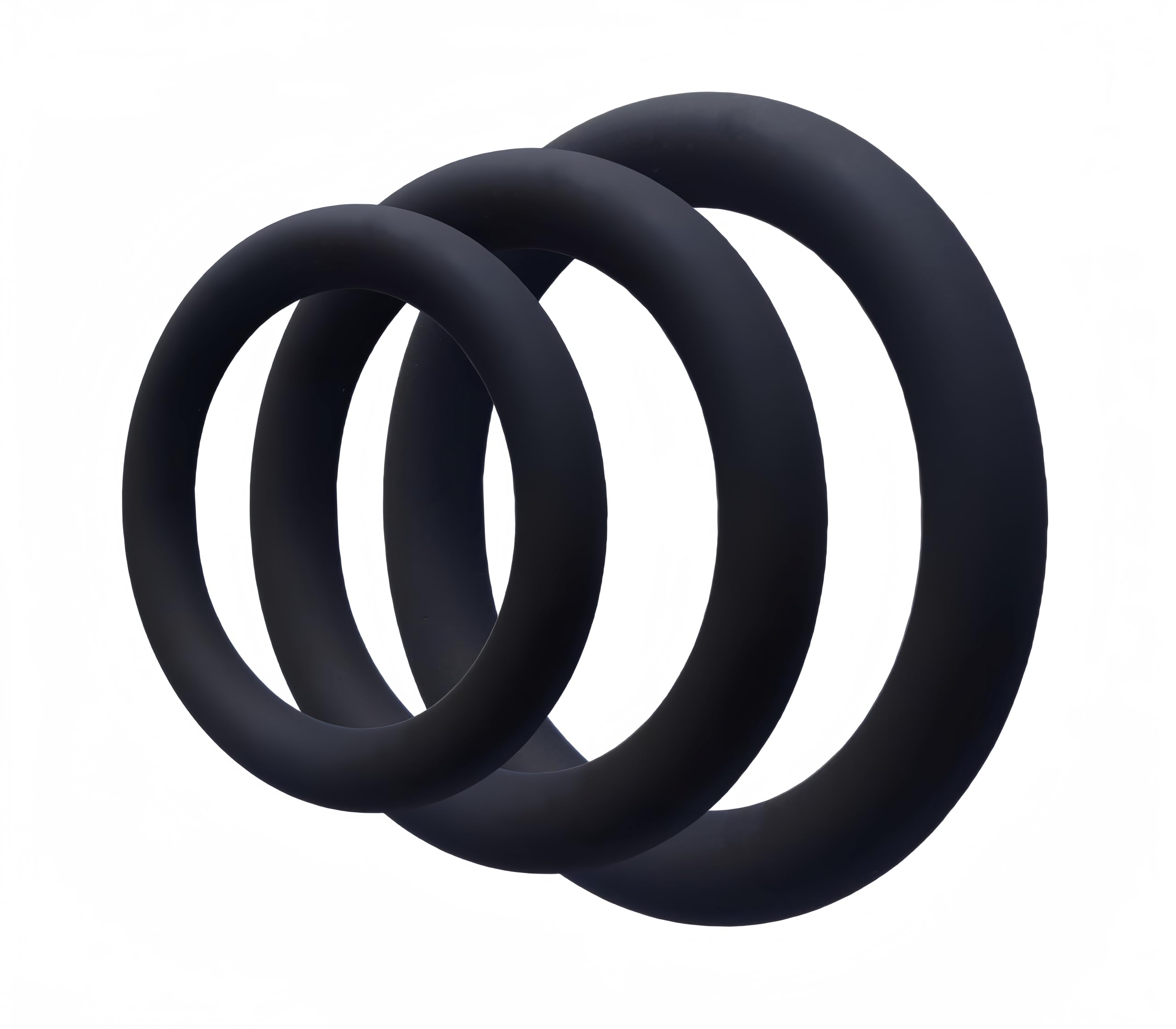 3 Different Size Silicone Rubber Toys Rings for Men Male Toy Adult Toys for Games Erection Longer Harder Stronger Cock Enlargement Machine Easy in Sweaters Pockets 11G19C44