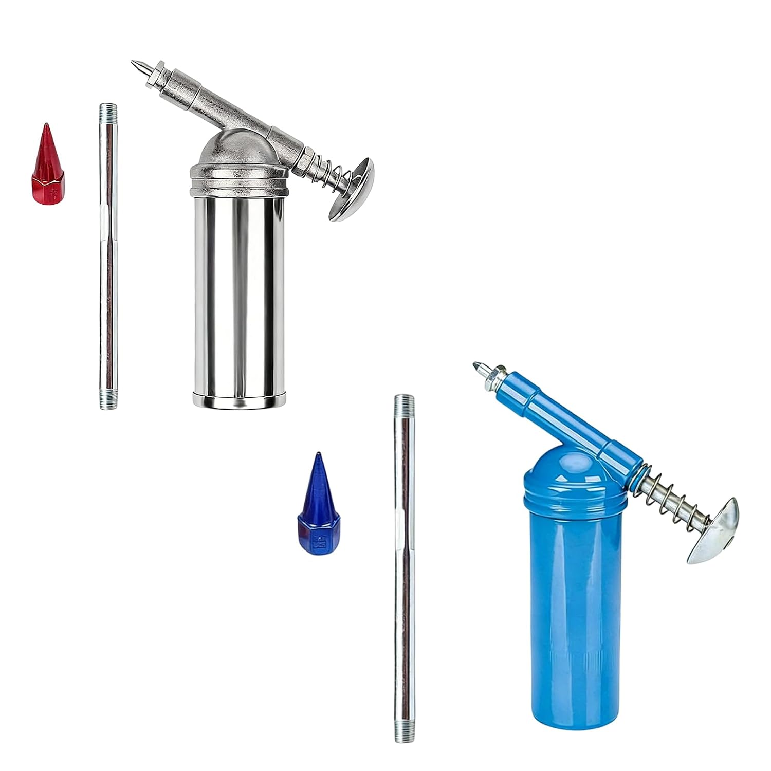 80cc Manual Miniature Grease for Precise Lubrication in Bicycles Chains and Small Engines with Alloy Construction Hand Operated Oil