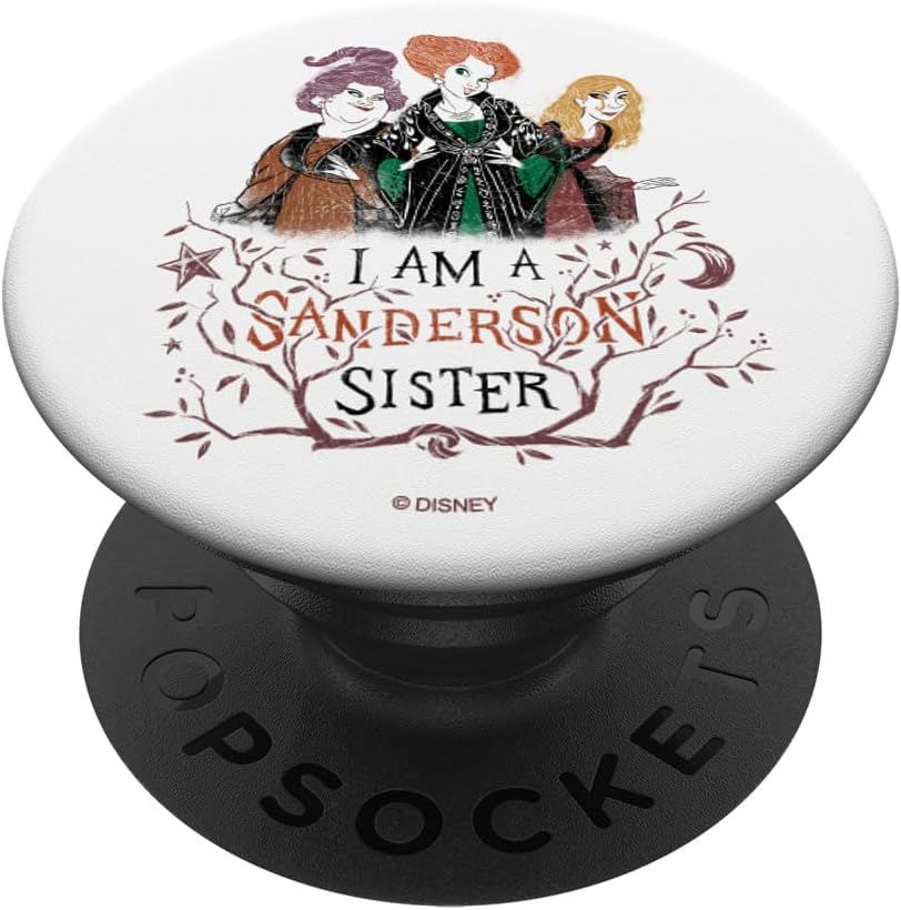 Disney Hocus Pocus I Am a Sanderson Sister PopSockets PopGrip for MagSafe