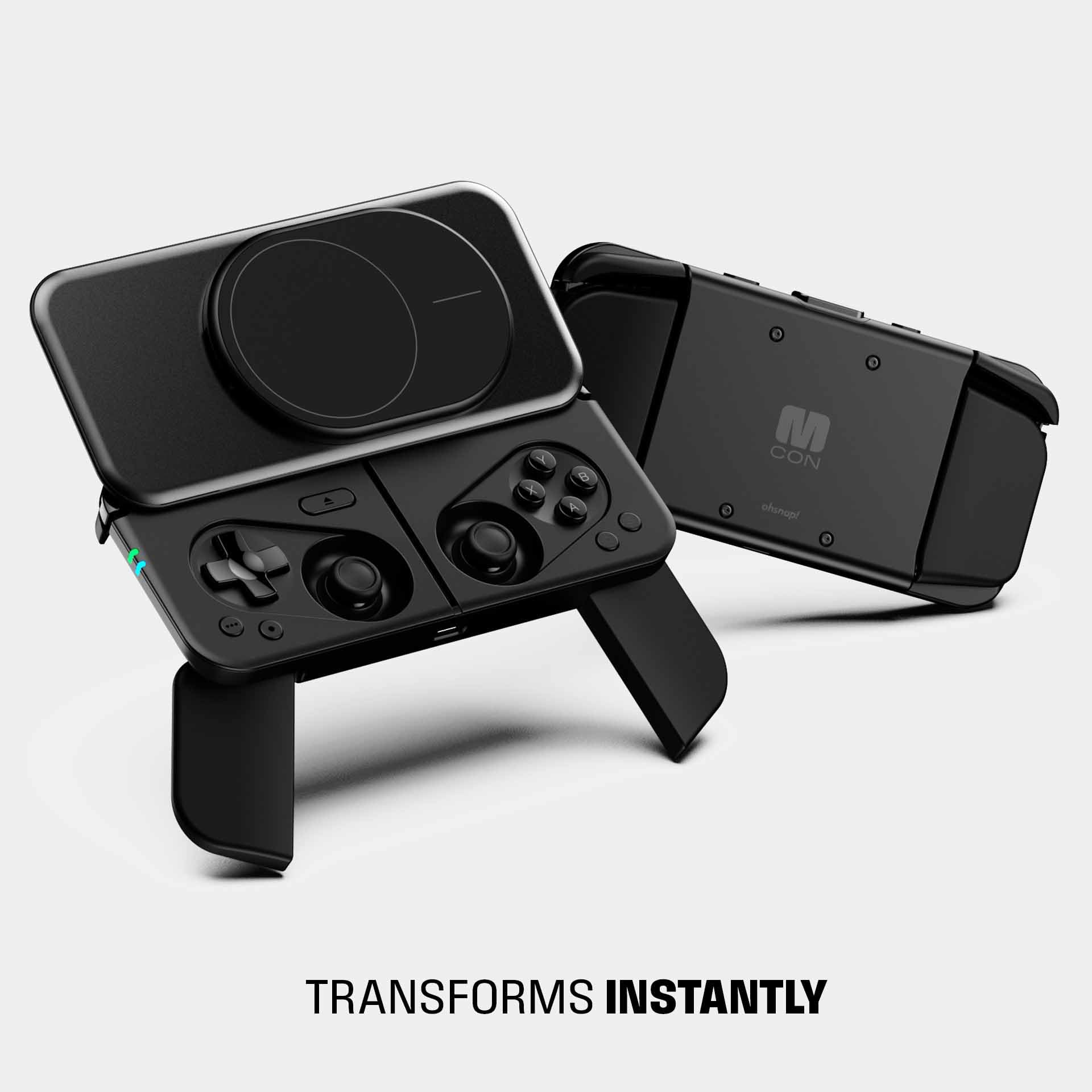 た*こ様 MCON 折りたたみ式 ブラック コントローラー 未開封 完売品 PSP goインスパイアのスマホ向けスライド式コントローラー「MCON」2025