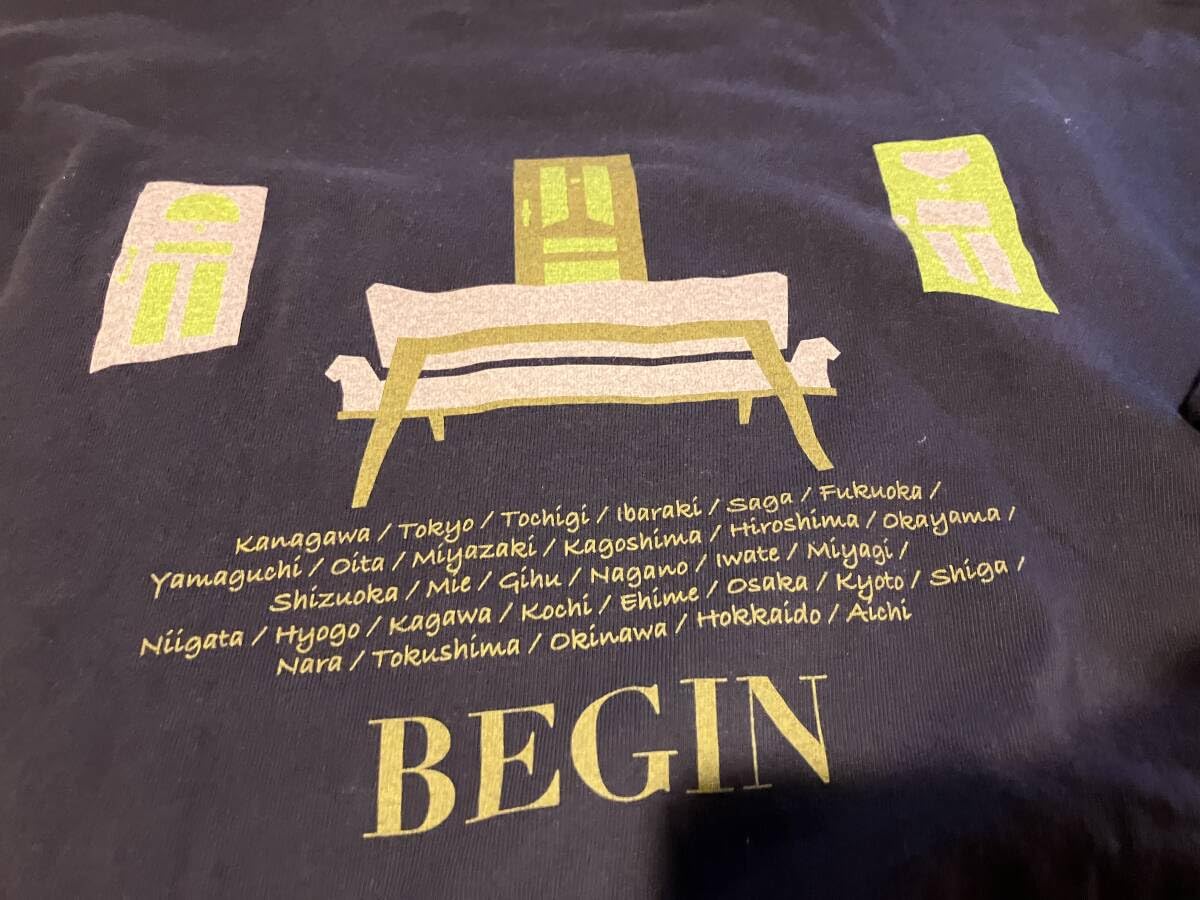 Amazon.co.jp: レア 超 無 BEGIN ツアー Tシャツ Lサイズ 沖縄