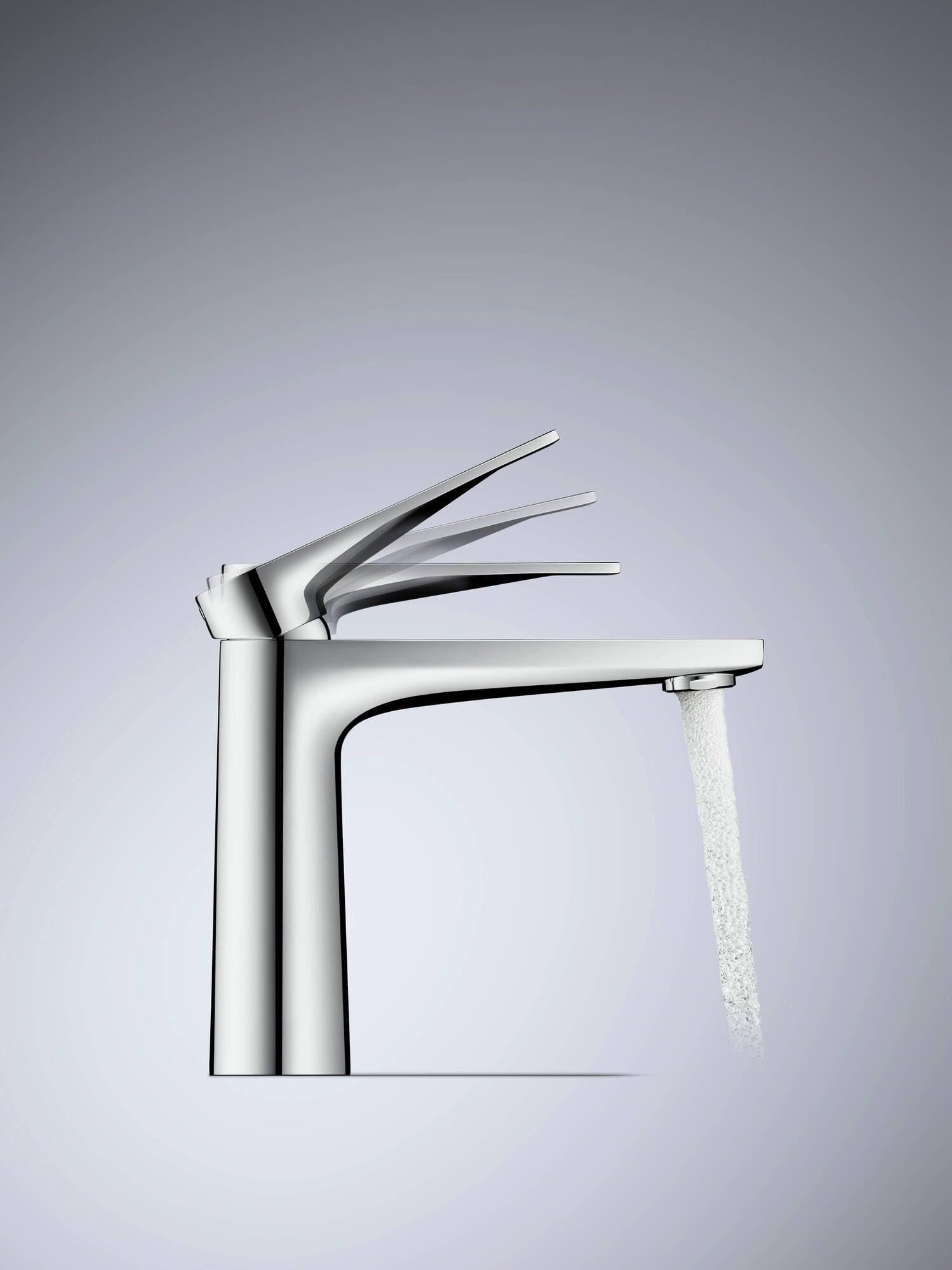 Duravit Tulum mezclador de lavabo M, sin desagüe automático, 135mm de proyección, TU1020002010, Color: cromo