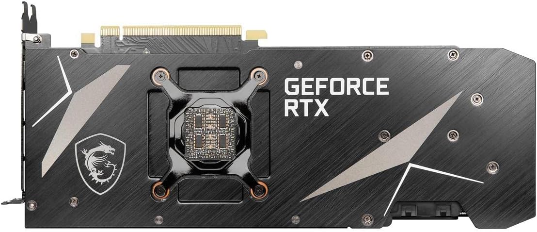 MSI GeForce RTX 3080 Ti Ventus 3X OC LHR Graphics Card 12GB GDDR6X PCIe4.0 ATX TORX Fan 3.0 Ampere Streaming Multiprocessors 1x HDMI 2.1 3X DisplayPort 1.4a w/ HDMI 2.1 Cable (4k@120Hz/8K@60Hz)
