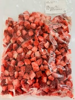 いちご07 Amazon | 【KIMONO FRUITS】冷凍いちごダイスカット 3kg