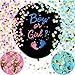 Gender Reveal Ballon 2 Stück 36 Zoll XXL Geschlecht Verkünden Ballons Boy or Girl Konfetti Füllung Rosa Blau Offenbaren Ballon Dekoration Babyshower Party