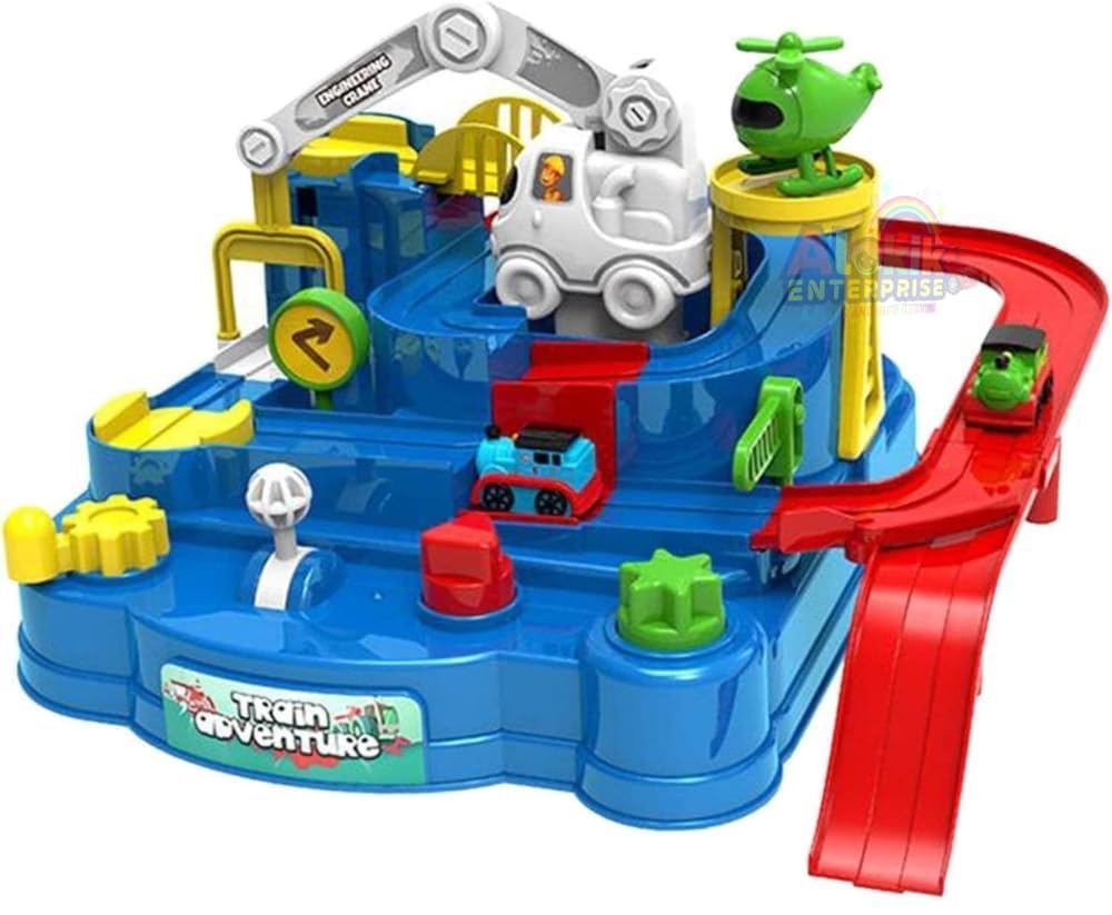 Invite Enterprise Train Track Racer Toddler Boy Car Toys Age 3 4 Year Old Boys Girls Preschool Puzzle Rail Train City Rescue Game Playset Birthday Educational Gifts For Kids, Toys Train Adventure (B0CJR2J6ZS) Amazon Price History, Amazon Price Tracker