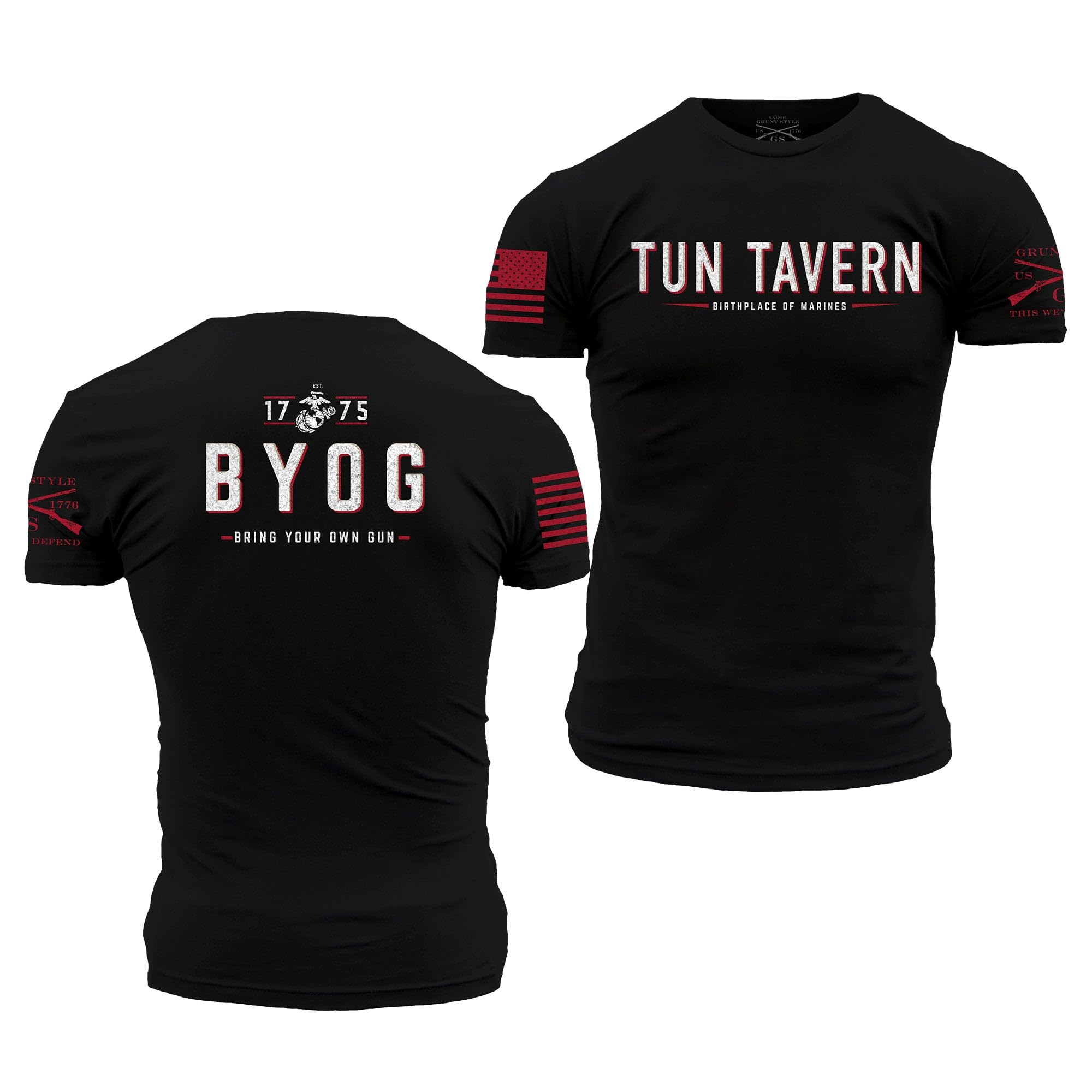 Grunt Style USMC Tun Tavern B.Y.O.G Men's T-Shirt