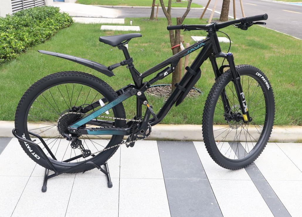 MEGHNA Soporte profesional para bicicletas de montaña, de carretera, MTB, color negro