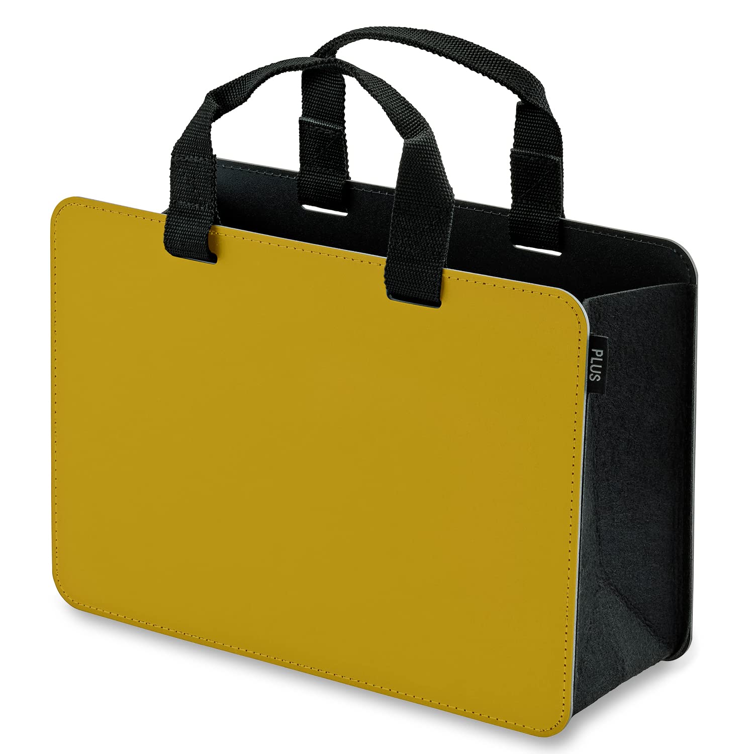 プラス モバイルバッグ モバイルバッグ+ ワイドタイプ イエロー FL-102MB 91-462