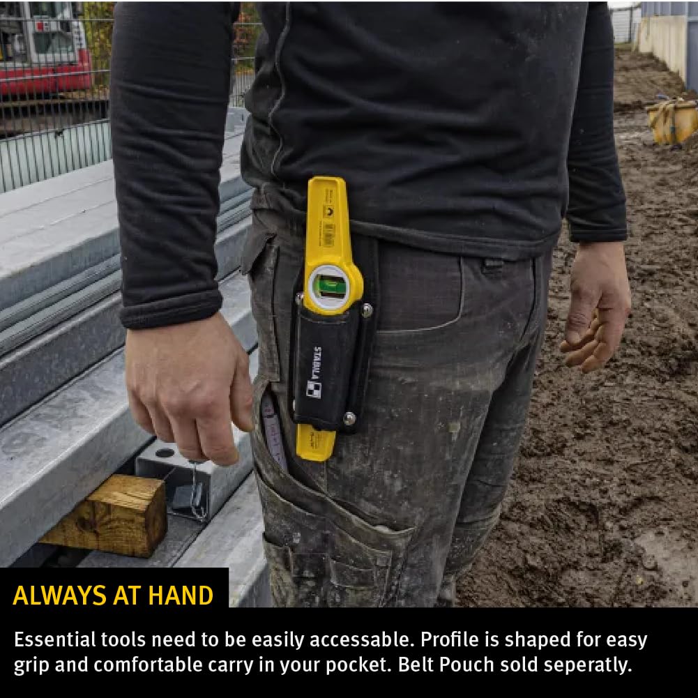 Stabila 25100 Niveau de torpille magnétique moulé sous pression 25,4 cm