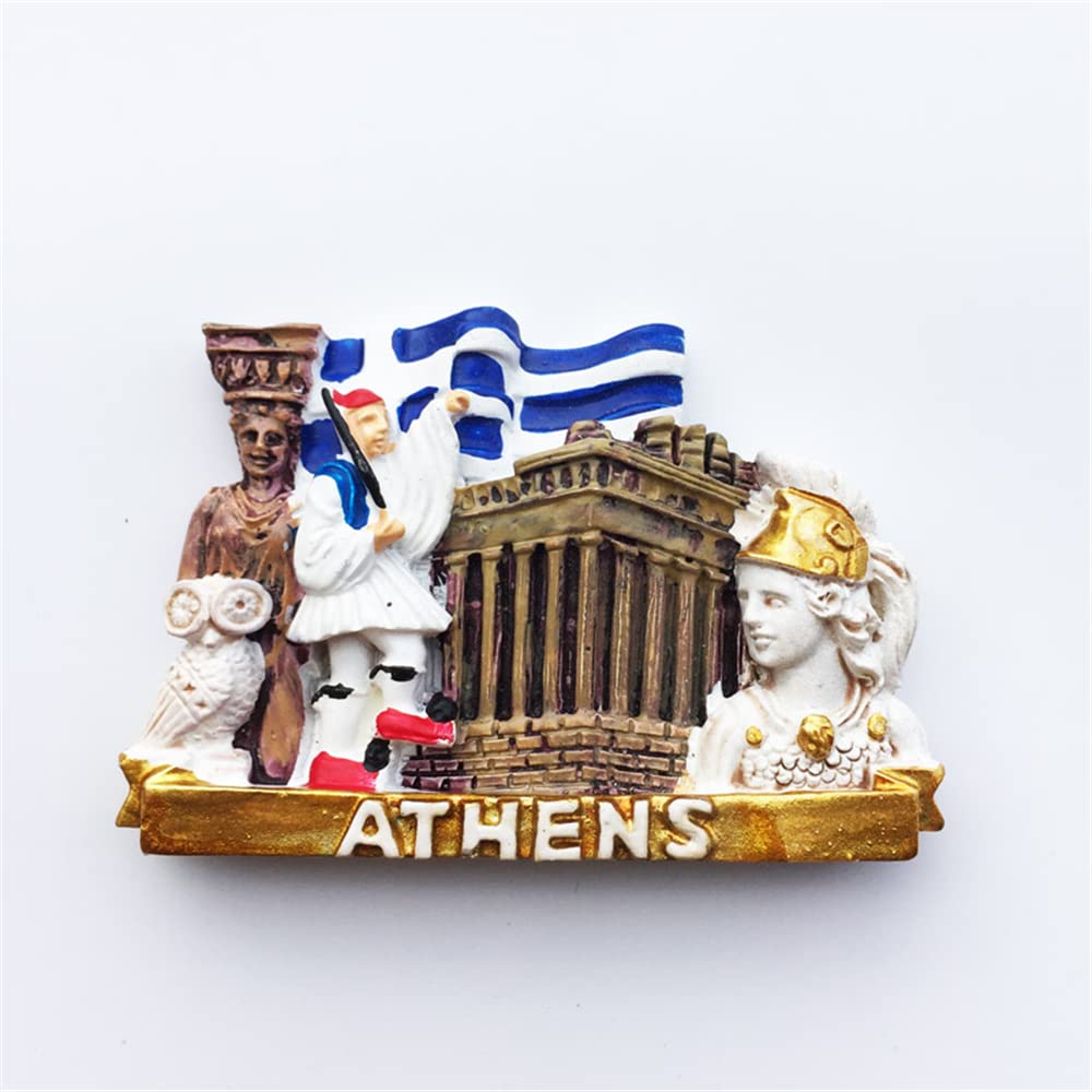 Aimant De Réfrigérateur Motif Drapeau National De La Grèce