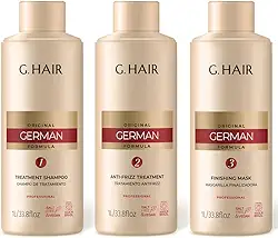 Escova Progressiva Ghair German Embalagem Nova 3 Passos 1 Litro