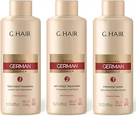 Escova Progressiva Ghair German Embalagem Nova 3 Passos 1 Litro