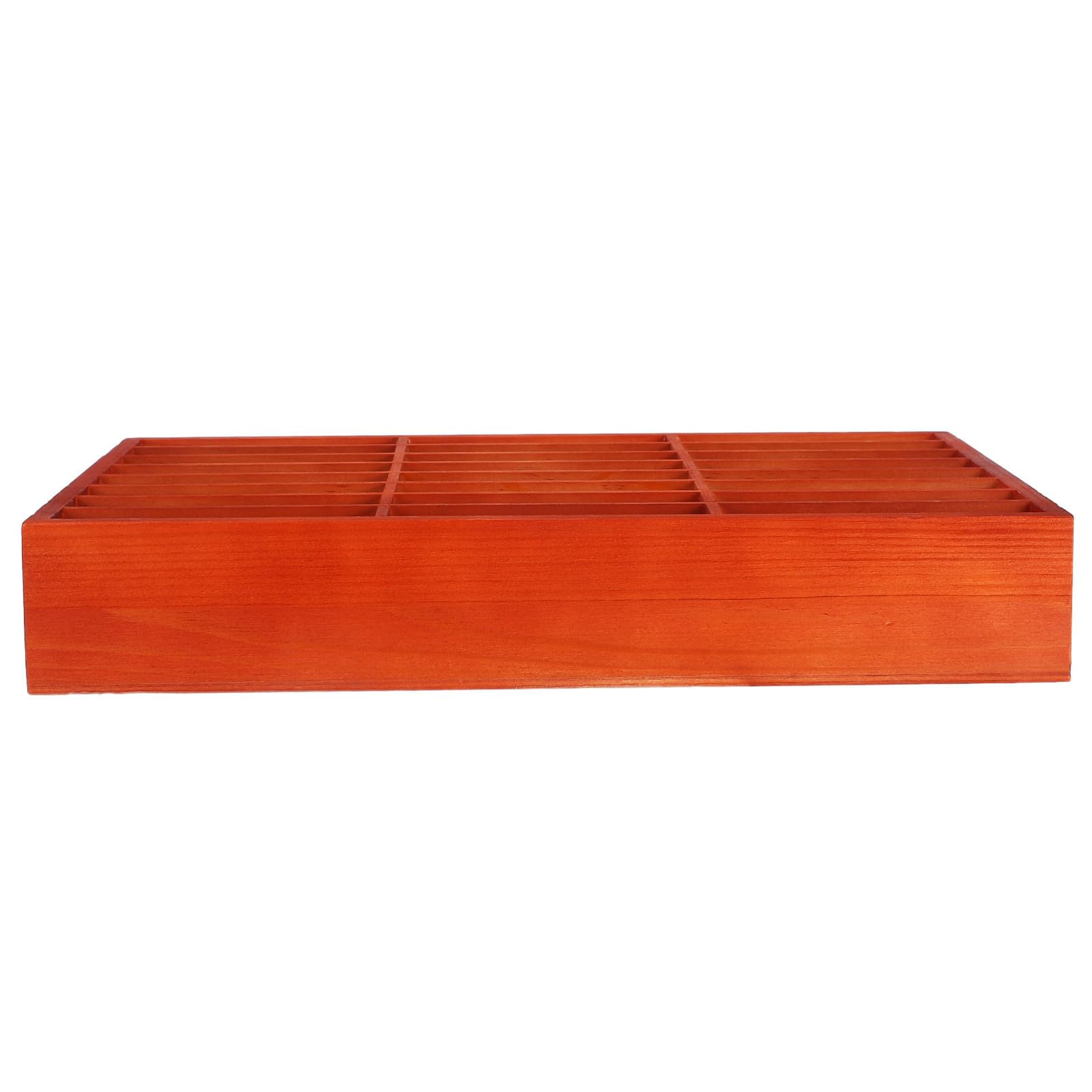 iplusmile Scatola Portaoggetti Scomparti Multipli in Legno per Cellulari Organizer Multi-scomparto Supporto Spazioso per Gestione e Esposizione Telefoni per Ufficio, Aula e Sala Riunioni