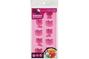 Skater SLT2 Silicone Ice Tray, Chocolate Mold, Hello Kitty