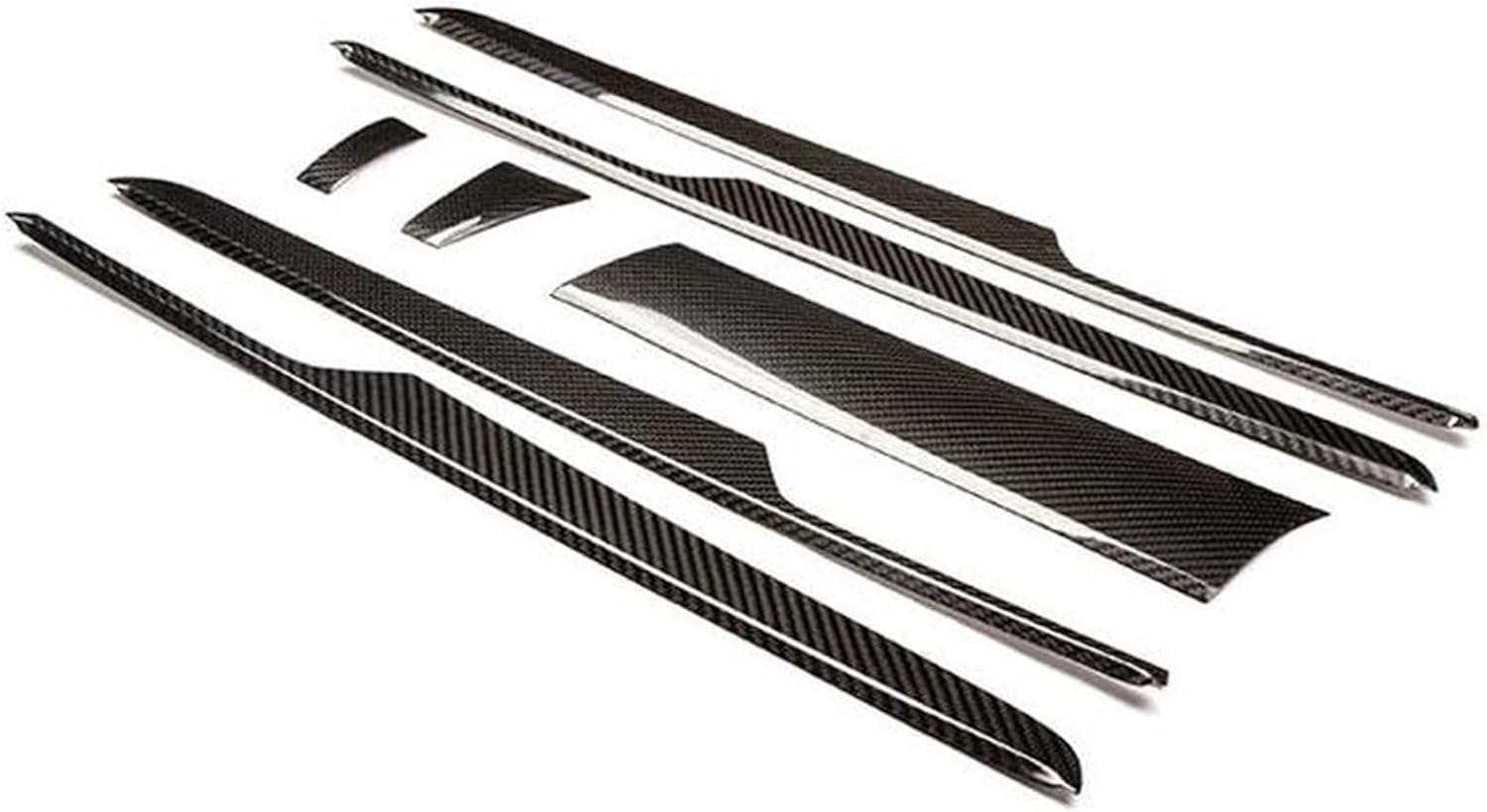 Fit For Porsche Macan 2015 2016 2017 2018 Carbon Fiber Interior Cover Trim Parts