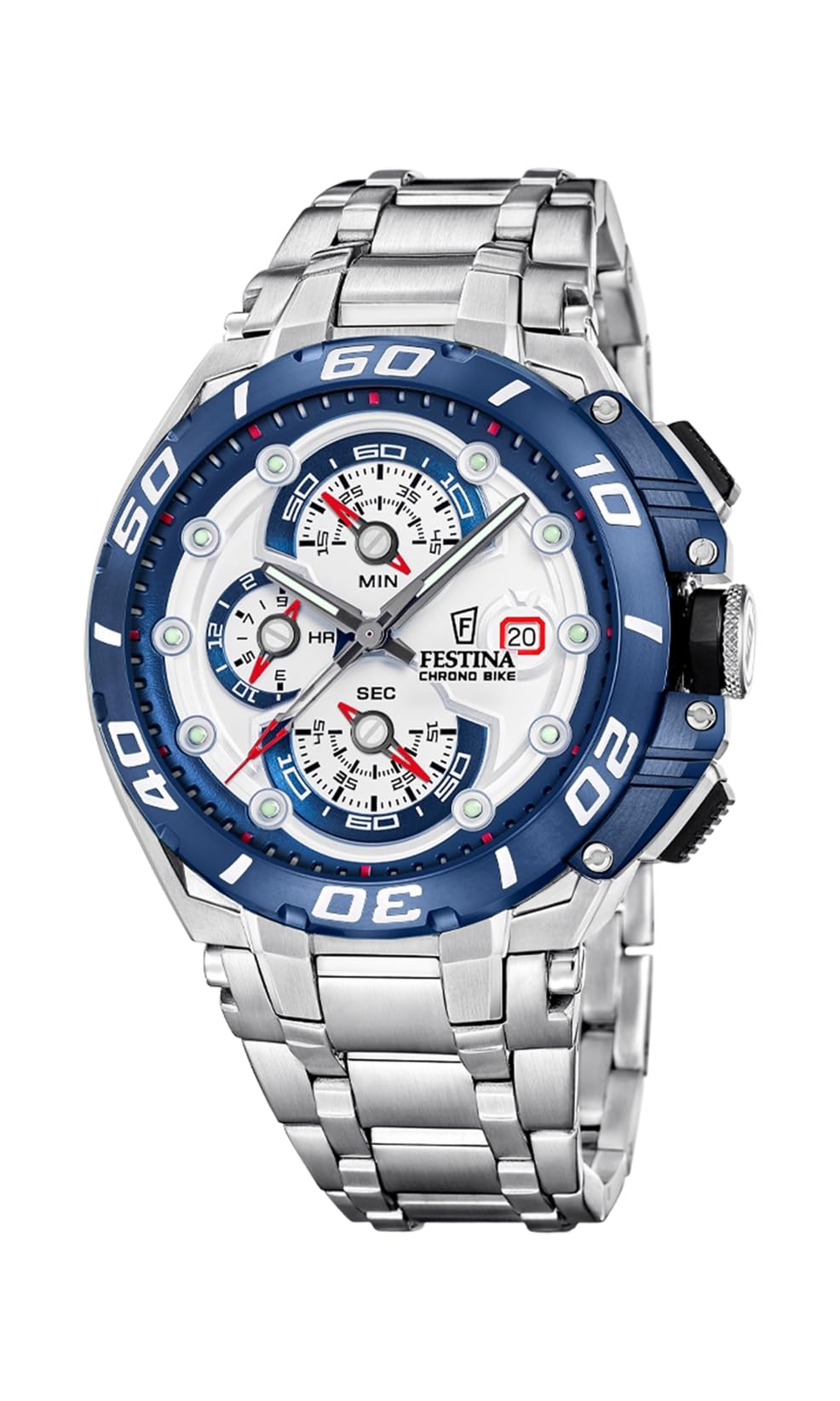 FESTINA Reloj Hombre Analógico Correa de Acero Inoxidable Acero