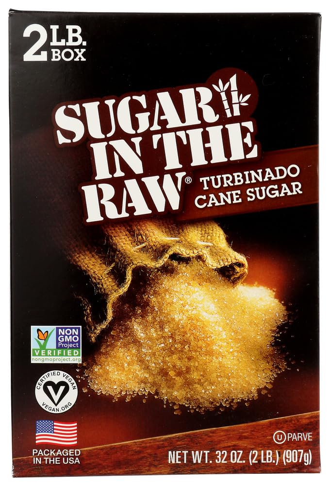 Sugar in the Raw Cane Sugar, 6 Pound (Pack of 2)