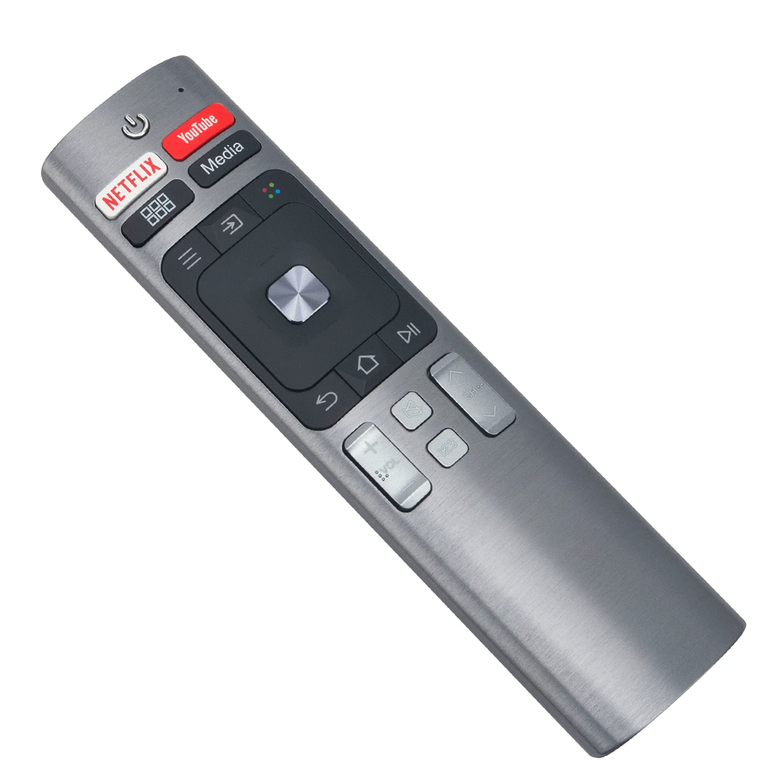 VINABTY Mando a Distancia de Repuesto ERF6E60 para Hisense TV con Botones Netflix Youtube LEBNH 100LN60D 100LN60D