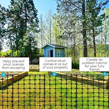 Amazon Com Houseables Dog Fence Garden Fencing 4 X 50 1 Pack Plastic Black Mesh Poultry Netting Animal Barrier Temporary Fences For Above Ground Pool Pet Deer Chicken Snow Dogs Rabbit Safety Amazon Com Houseables Dog Fence Garden Fencing 4 X 50 1 Pack Plastic Black Mesh Poultry Netting Animal Barrier Temporary Fences For Above Ground Pool Pet Deer Chicken Snow Dogs Rabbit Safety