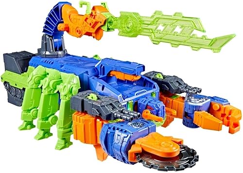 Miniatura 4 de Transformers CYBERWORLD - Juego de batalla Scorponok Strike, juego de figuras de acción de conversión con luces y sonidos, juguetes robot para niños
