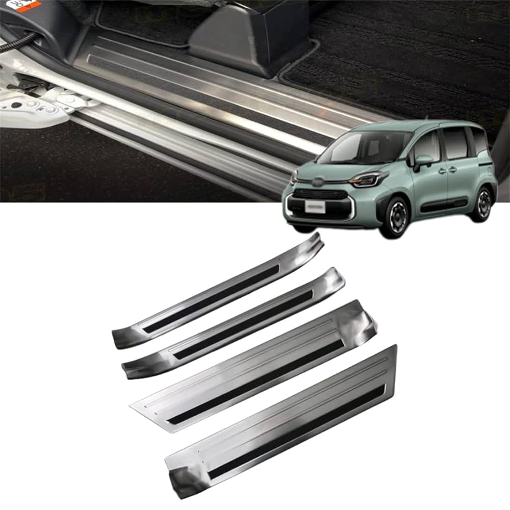 新型シエンタ 対応 サイドステップ スカッフプレート トヨタ 新型シエンタ 10系 パーツ サイドステップ