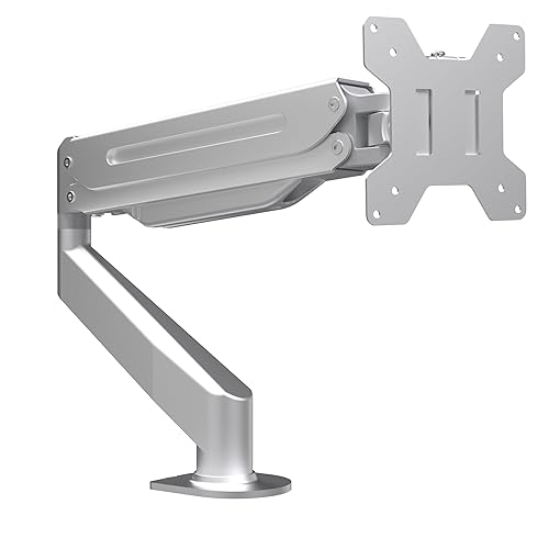 Blue monitor arm