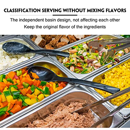 Image of Thenshop 10 Pack Stainless Steel Steam Table Pans