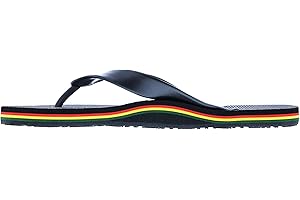 Scott Hawaii Rasta Rubber Plug Strap Slipper: Experience Laid-Back Comfort