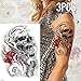 Produktbild Handaxian 3 stück/Batch Tattoo Aufkleber Fisch Lotus körper Tattoo wasserdicht Tattoo mädchen Bikini Oberschenkel Tattoo 3pcs-25