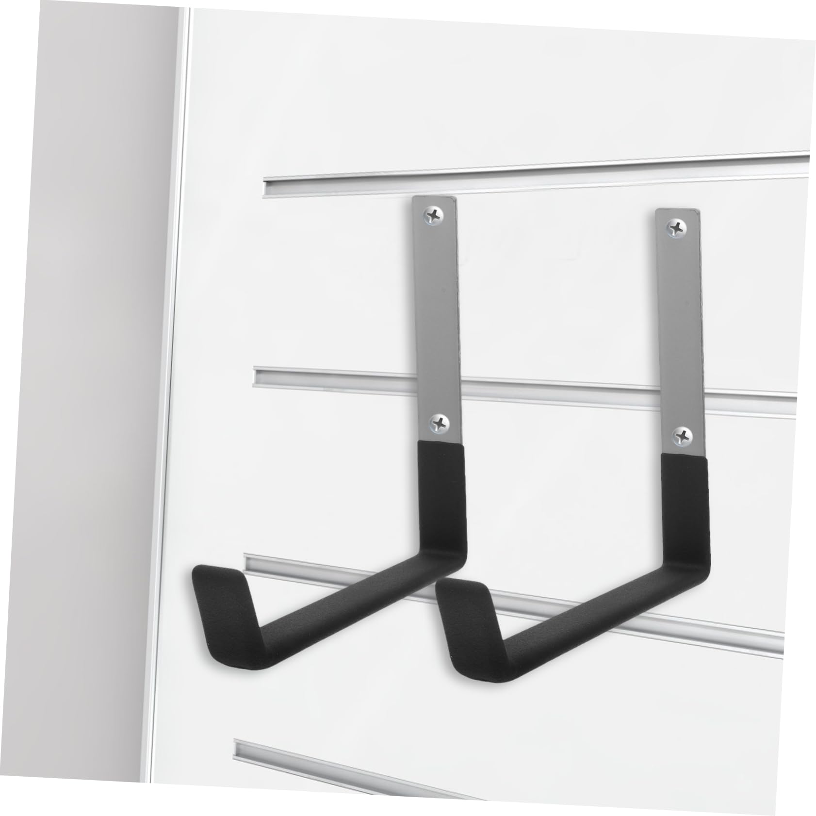 iplusmile 6pezzi Ganci Metallo per Parete Ganci per Appendere Carichi Pesanti da Garage per Riporre Attrezzi da Parete Resistenti per Uso Interno