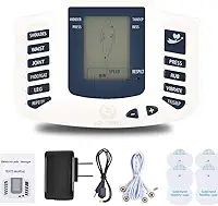 Aparelho De Fisioterapia Choque Massageador Elétrico Profissional com Eletrodos – Alívio Imediato de Dores Musculares e Estresse Aparelho para Fisioterapia em Casa Alívio Imediato – Premium