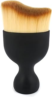 فرش تنظيف داخلية للسيارة - تزيل الغبار والأوساخ بشكل مريح من فتحات المحرك ولوحات العدادات تتميز بشعيرات منحنية لتحسين الوصول ودقة التنظيف (قطعة واحدة)