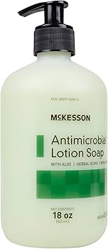 Amazon.com : McKesson Antimicrobial Lotion Hand Soap with Aloe, 18