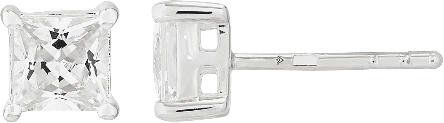 Silpada 'Shine Bright' Cubic Zirconia Stud Earrings in Sterling Silver