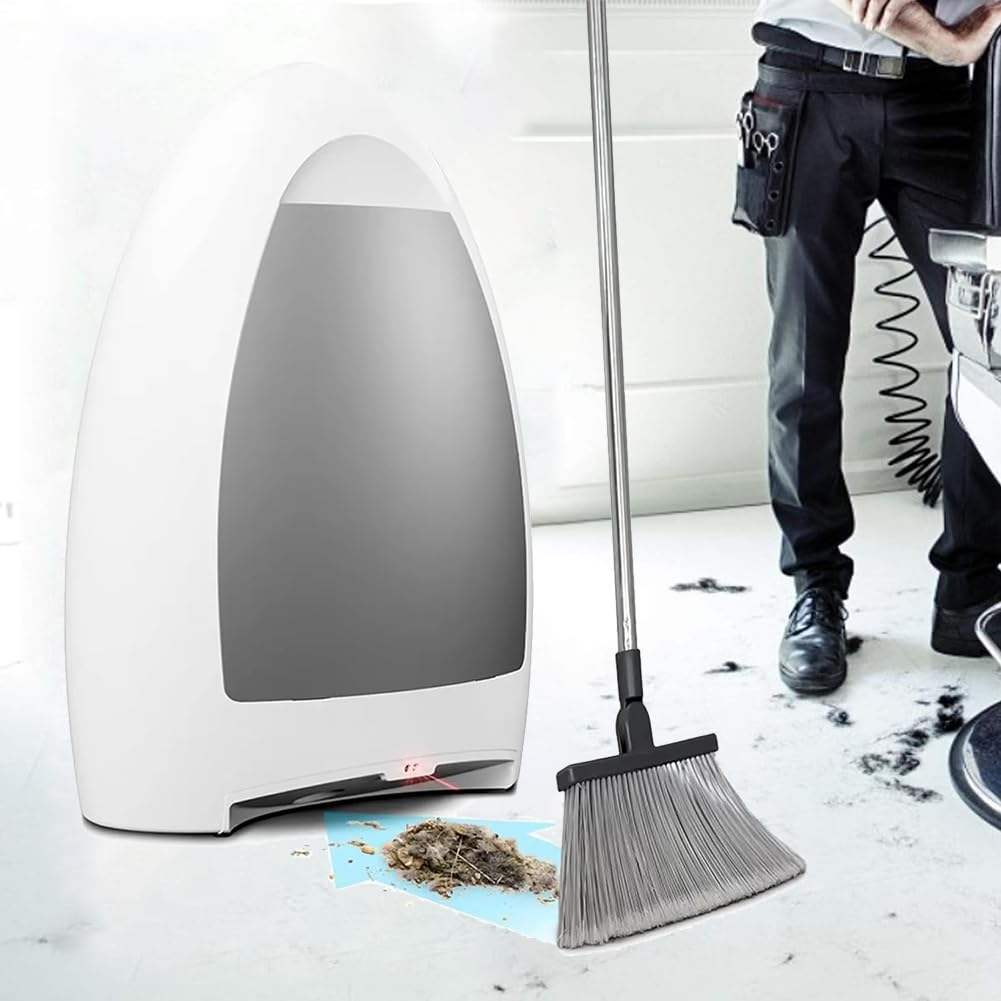 Pelle à poussière automatique sans contact – 1000 W puissante aspiration filaire sans sac pour la maison, capteur auto-vide pour poils d'animaux, nourriture, saleté dans la cuisine, le salon, le