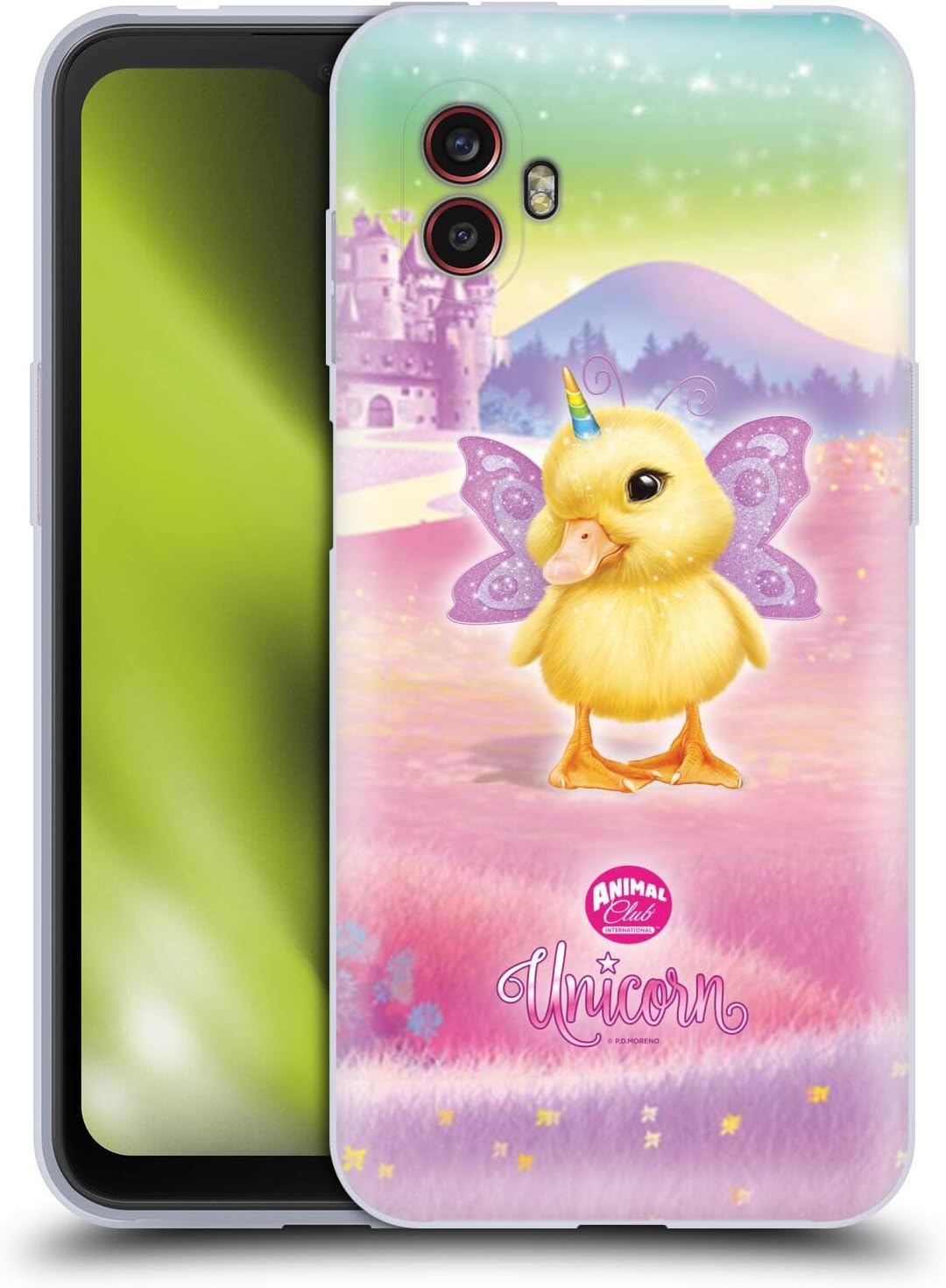 Head Case Designs Officially Licensed Animal Club International Duck Unicorn Pets Soft Gel Case Compatible with Samsung Galaxy Xcover6 Pro/Pro2