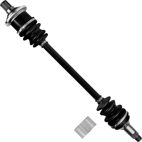 Miniatura 7 de Caltric Eje de articulación CV trasero con rodamiento compatible con Arctic Cat Prowler 1000 XTZ 2009 2010 2011 2012 2013 2014 LR