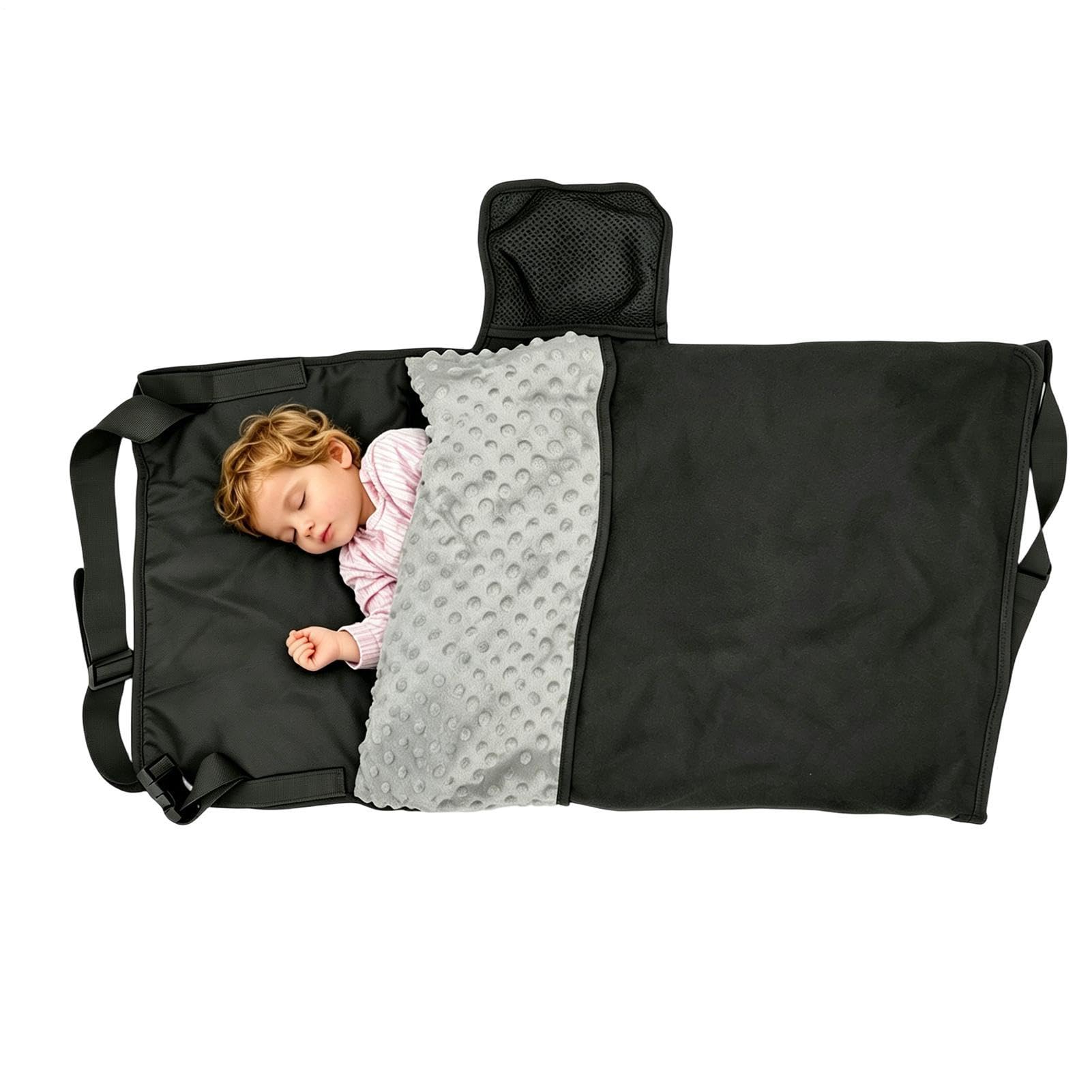Lit pour avion doux et hamac pliable pour le sommeil des petits